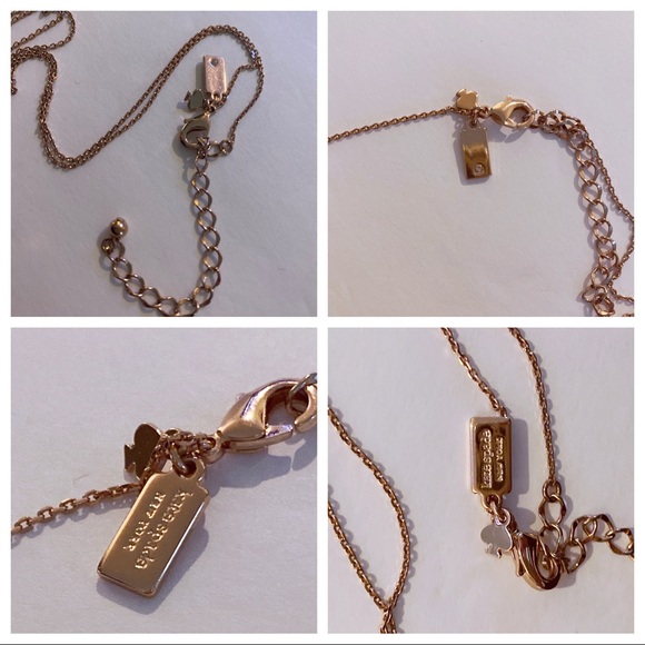 Kate Spade Pavé Flamingo Pendant Necklace gc8 - Picture 5 of 6